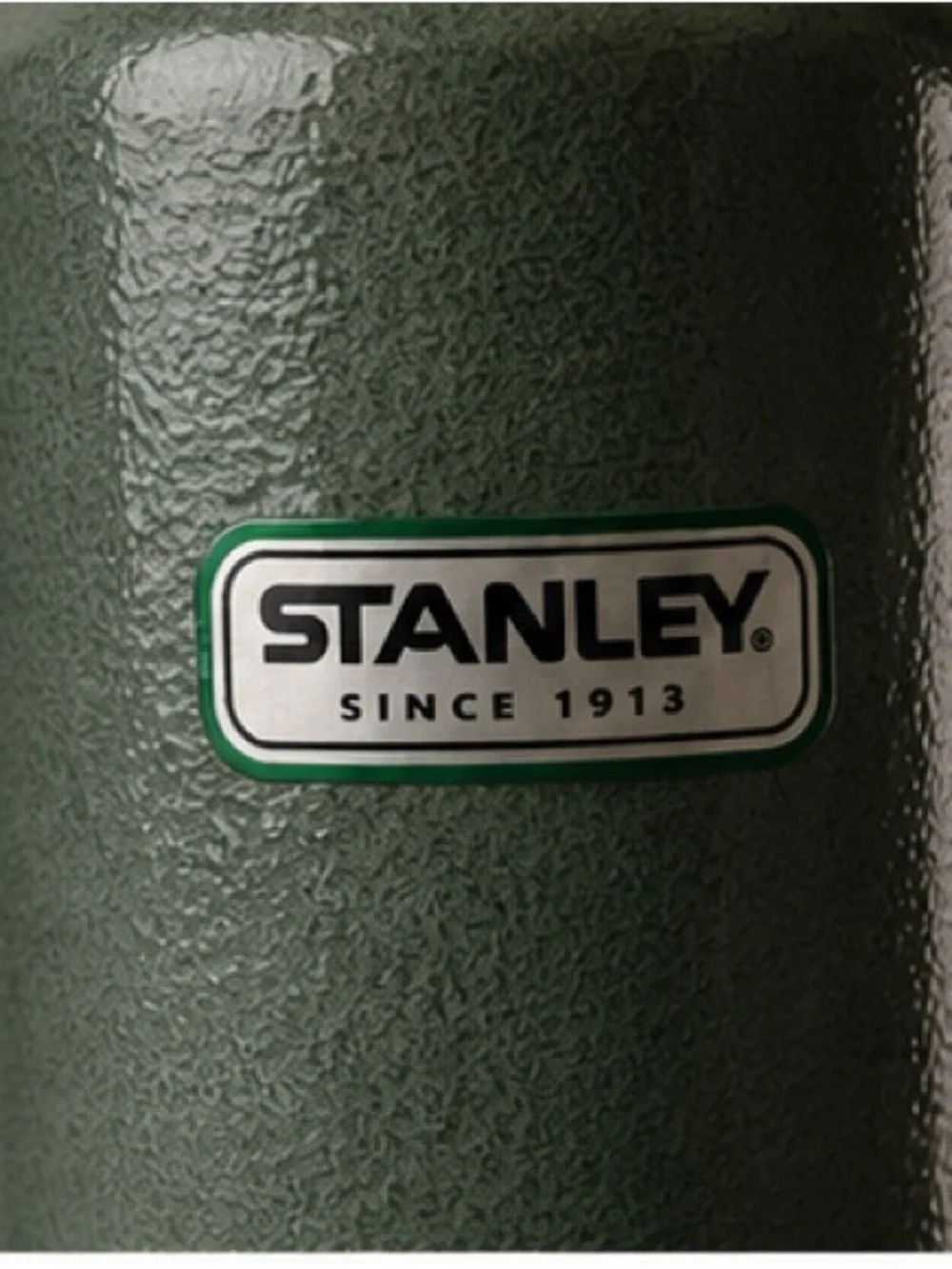 Stanley Classic Green Hammertone Vacuum Bottle 1.1 Qt Thermos Complete